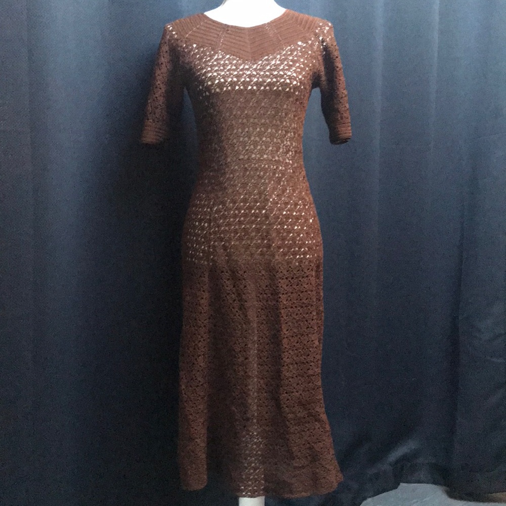 Vintage knit dress